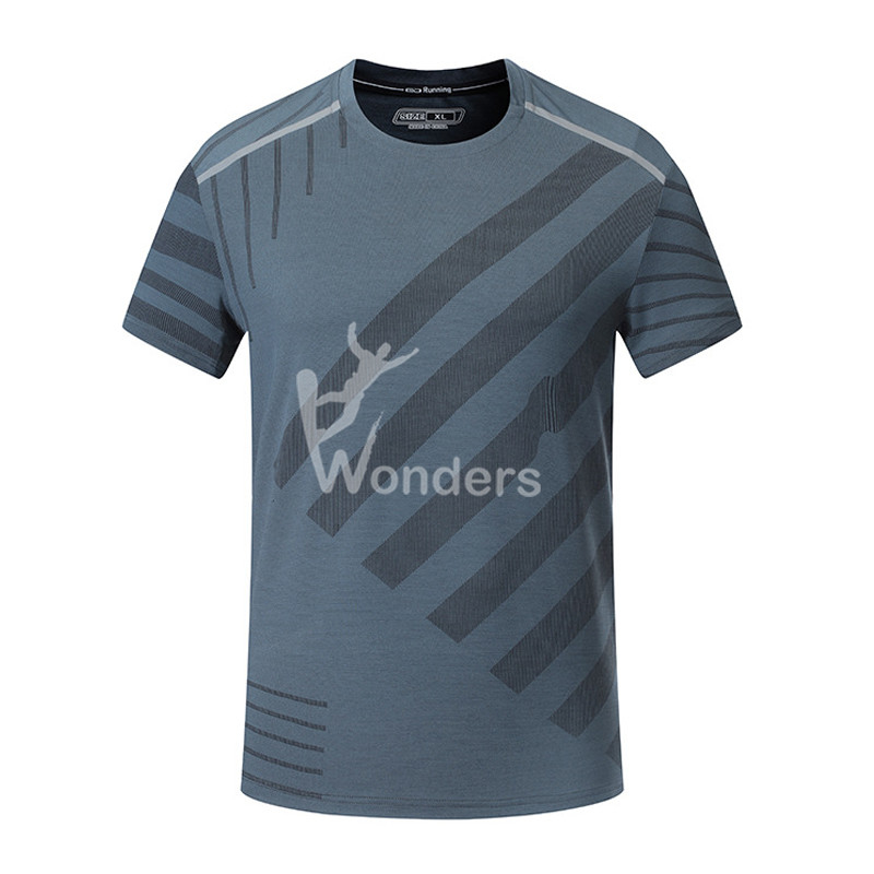 Compression Print Traning Men Graphic Breathable Sports T Shirts Gym Short Sleeve